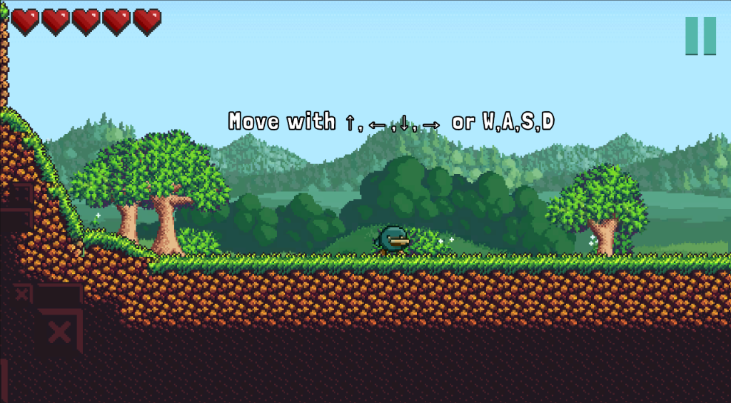 WonderFalls Screenshot - Movement tutorial